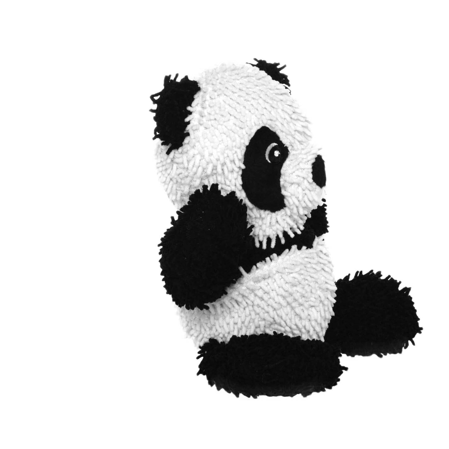 Tuffy Dog Toys - VIP Products - Mighty Microfiber Ball Panda, Durable, Squeaky Dog Toy