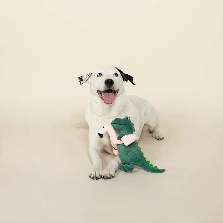 Pet Palette Distribution - PetShop by Fringe Studio Pool Time Rex Plush Dog Toy