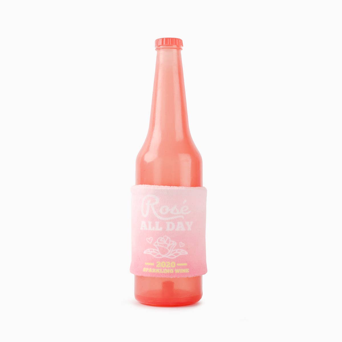 Hugsmart Products Inc - HugSmart Pet - Boozy Tailz | Rose - TPR Rubber Dog Toy