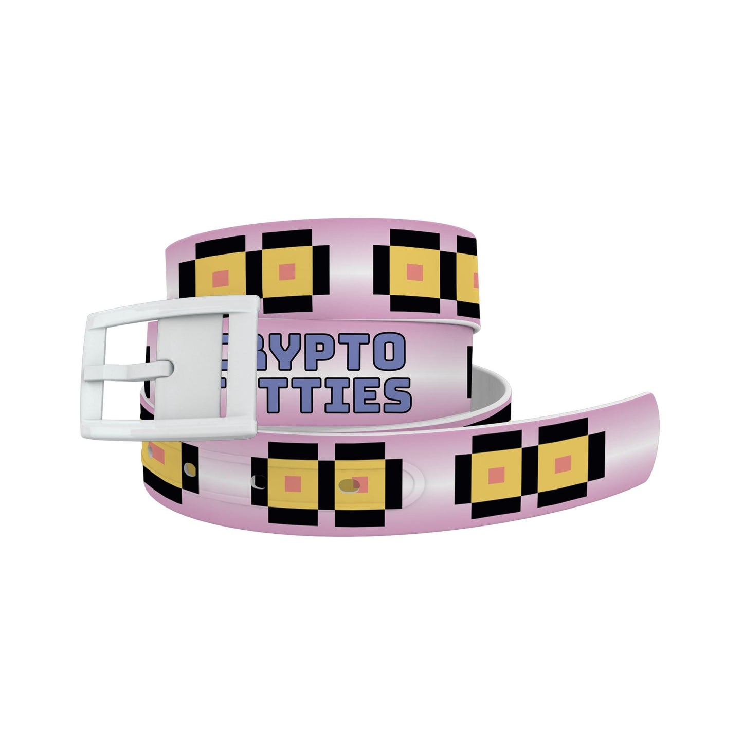 Crypto Titties - Pink Crypto Titties Logo Belt