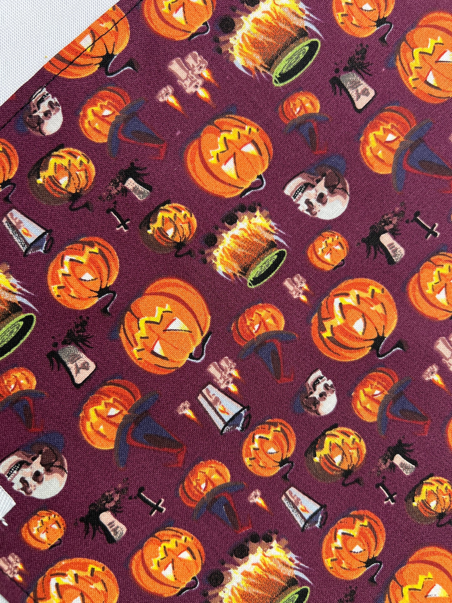 Burgundy cauldrons Bandana
