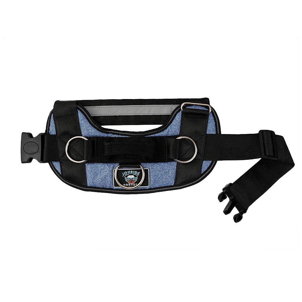 Joyride Harness - Denim Joyride Basic Essential Dog Harness 1.0 SM, LG, XL