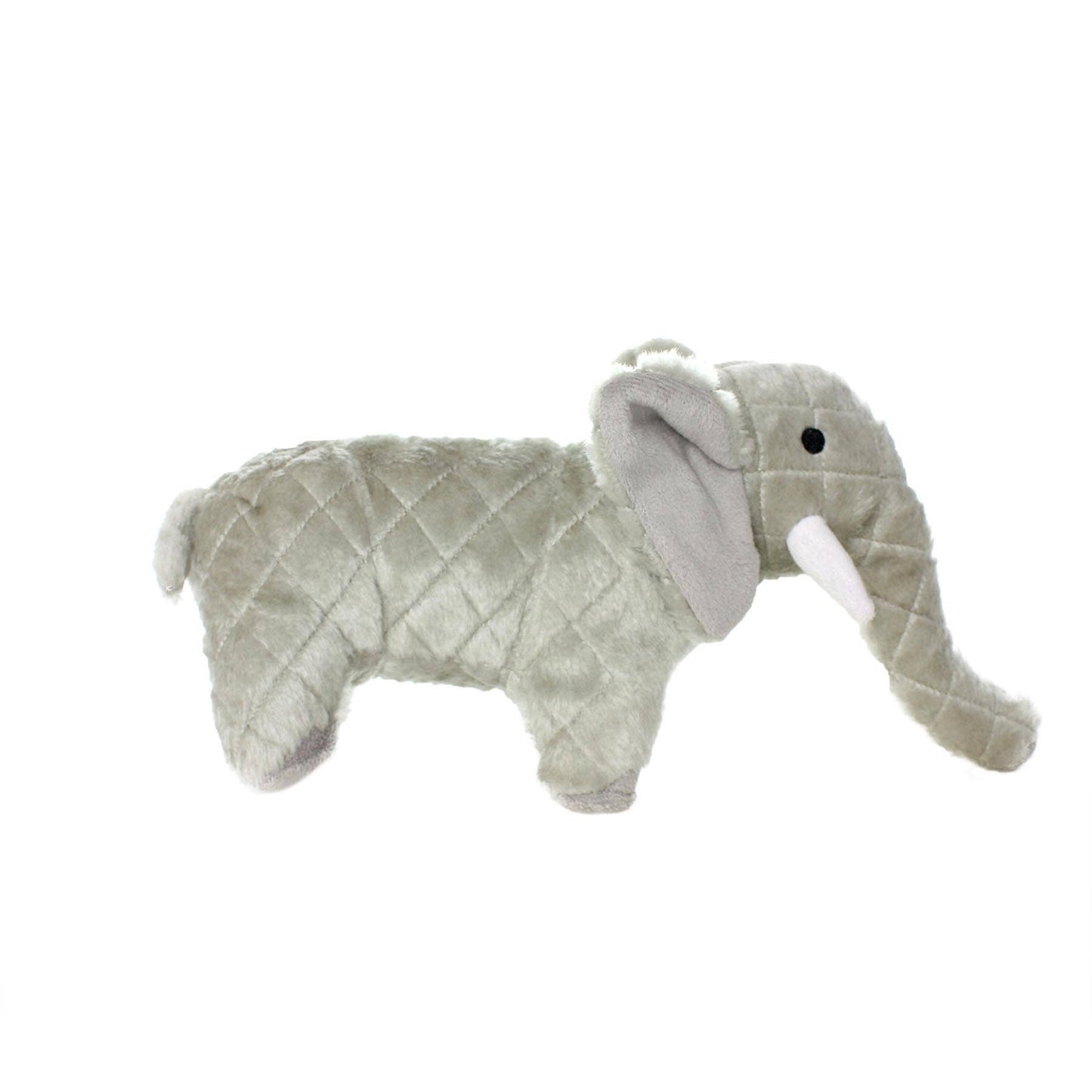 Tuffy Dog Toys - VIP Products - Mighty Safari Elephant, Plush, Squeaky Dog Toy