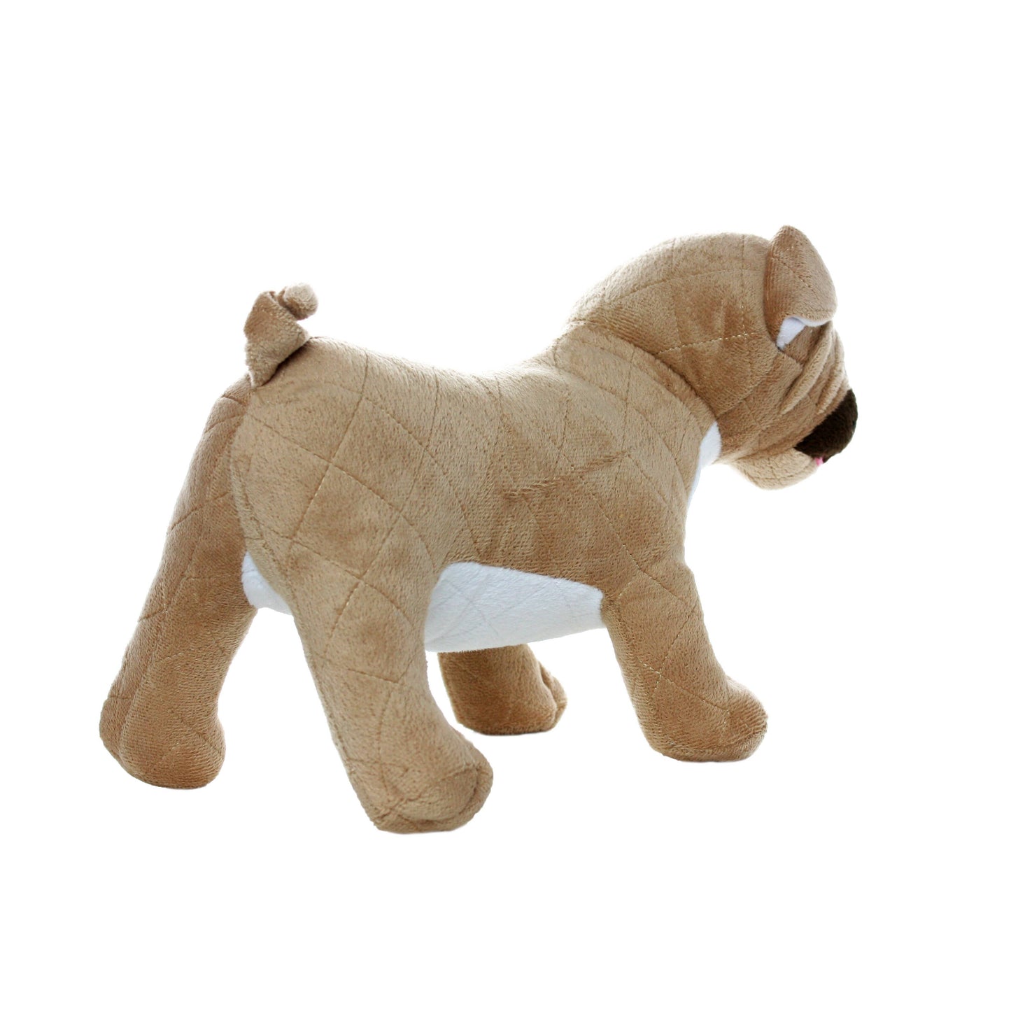 Tuffy Dog Toys - VIP Products - Mighty Farm Pug, Plush, Squeaky Dog Toy