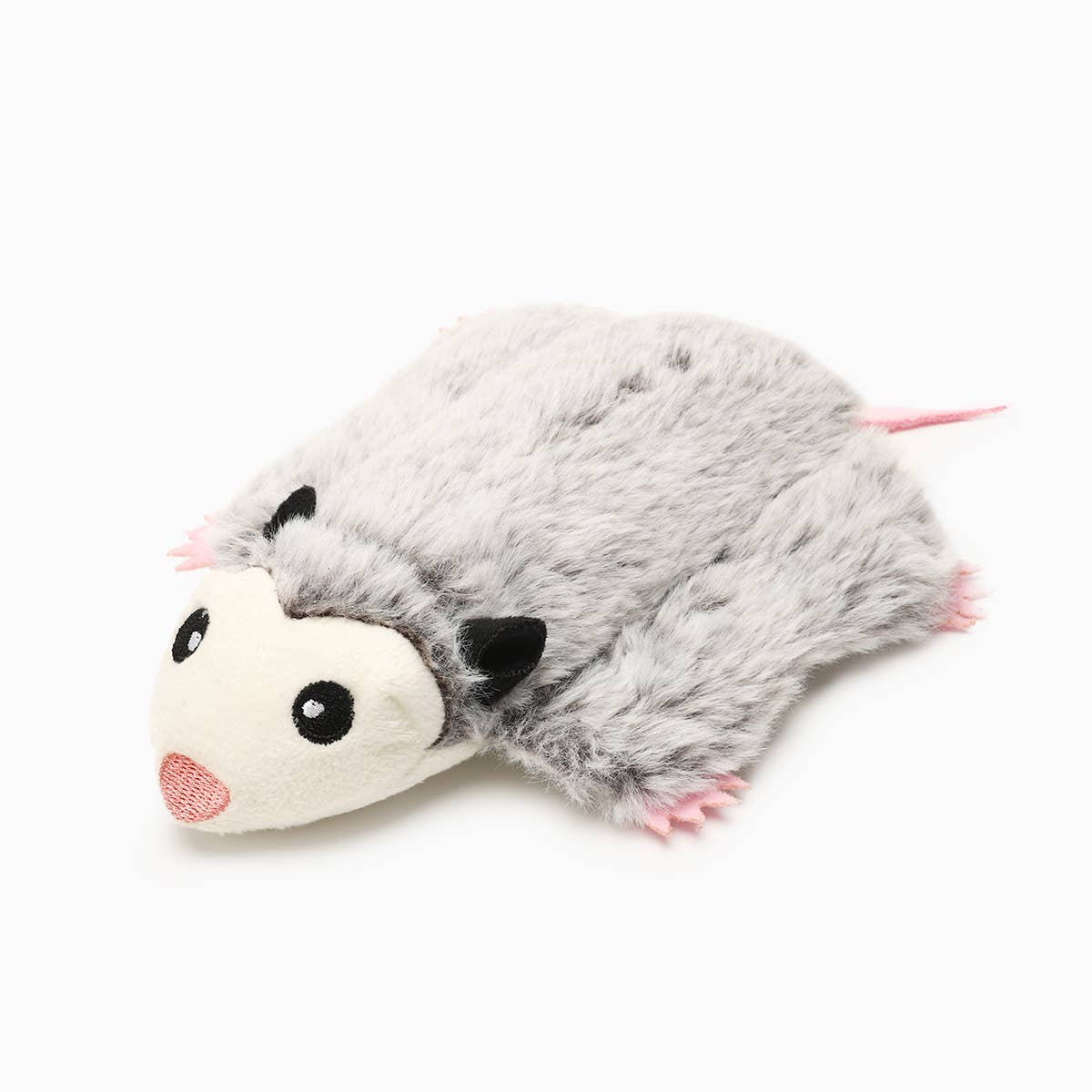 Hugsmart Products Inc - HugSmart Pet - Flattie Animal | Opossum - Dog Plush Toy