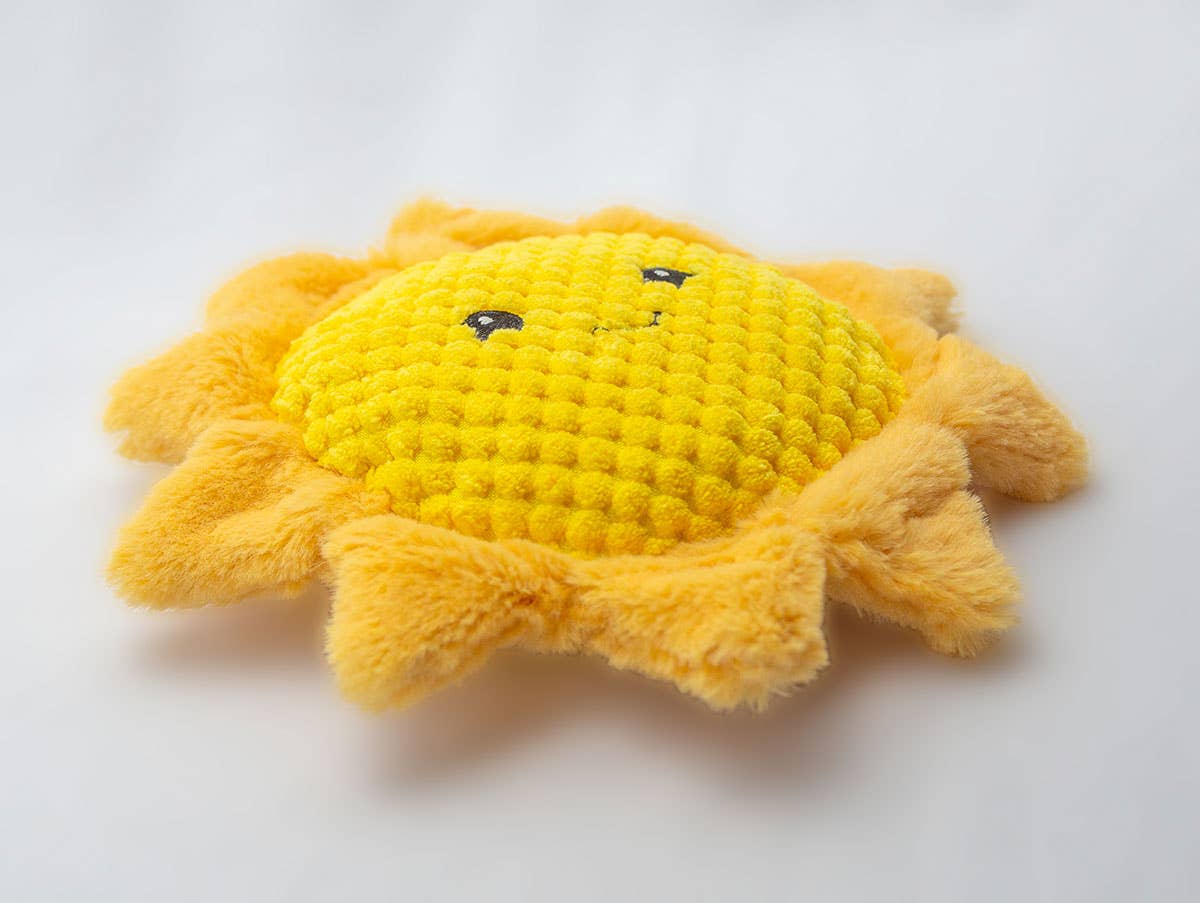 Pet Palette Distribution - ThoozyPet Sun Plush Dog Toy 8"