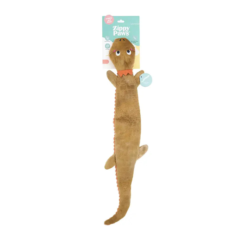 ZippyPaws Rope Reptilez Bearded Dragon Dog Rope Toy