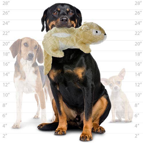 Tuffy Dog Toys - VIP Products - Mighty Nature Chipmunk, Plush, Squeaky Dog Toy