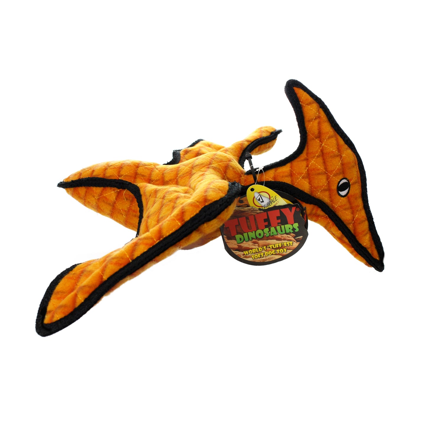 Tuffy Dog Toys - VIP Products - Tuffy Dinosaur Pteradactyl, Tough, Durable Dog Toy