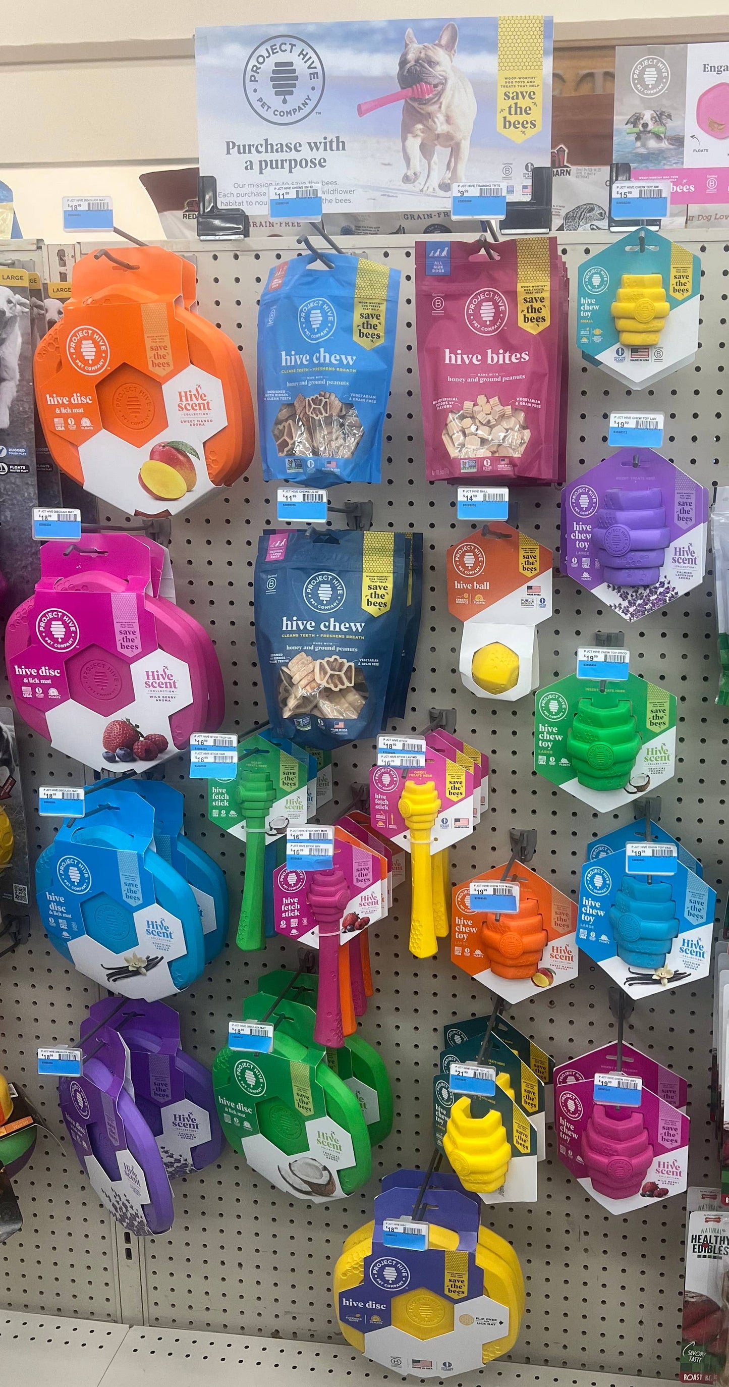 Project Hive Pet Company - Hive Chew Dog Toys-Large/Mixed Scent Collection