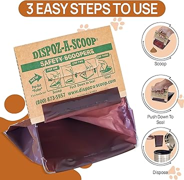 Dispoz-A-Scoop® No Touch! No Mess! No Odor!