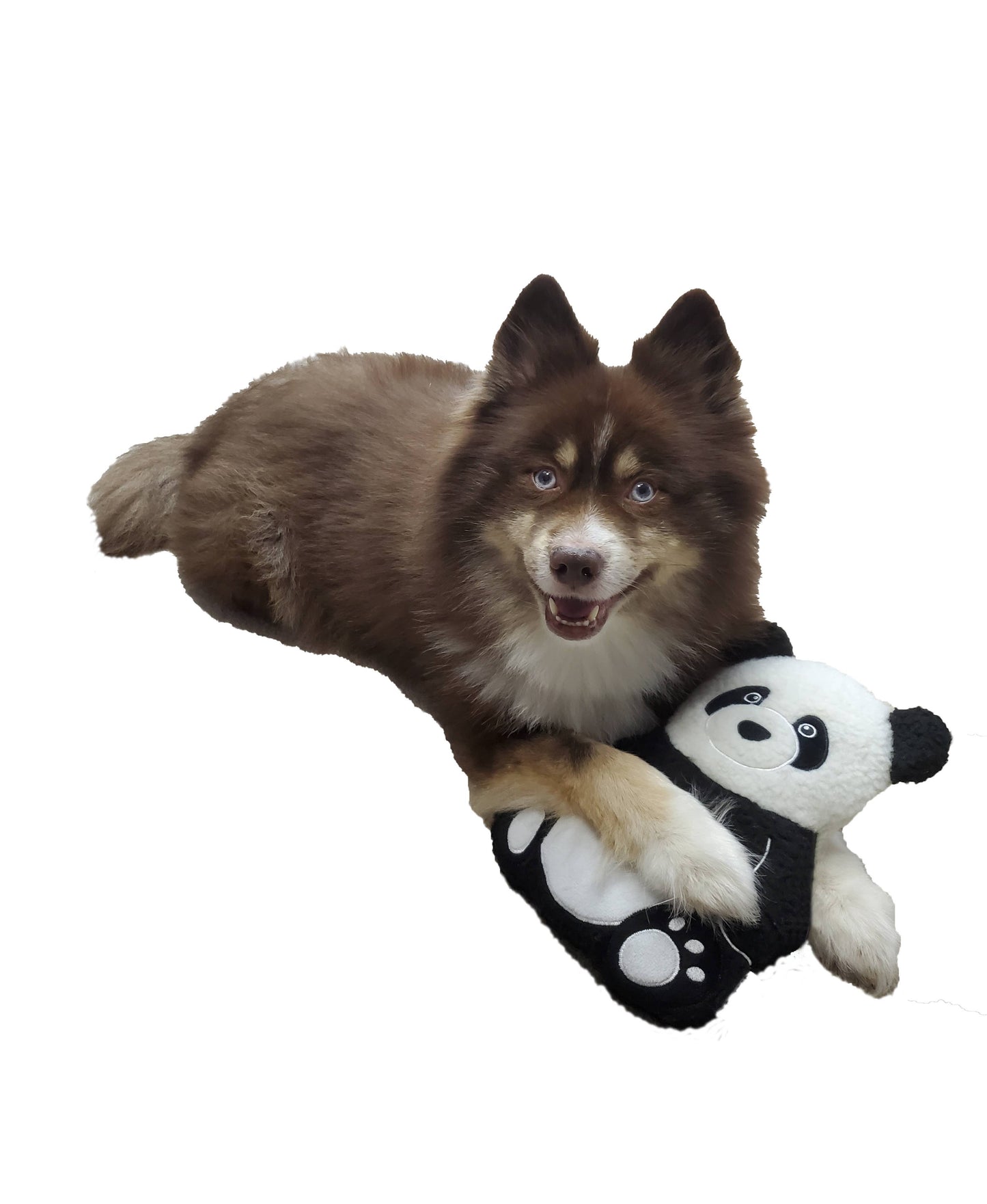 Barker's Bowtique - Pepper the Giant Panda Fleece Dog Toy