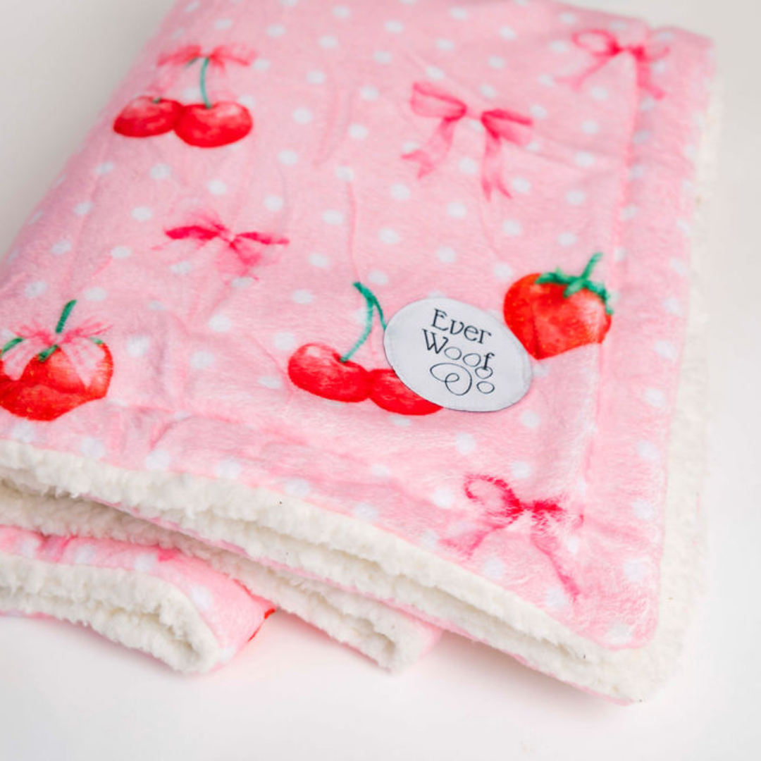 Sweet Cherie Dog Blanket