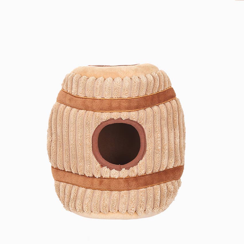 Hugsmart Products Inc - HugSmart Pet -Food Party | Wine Barrel - Interactive Toy