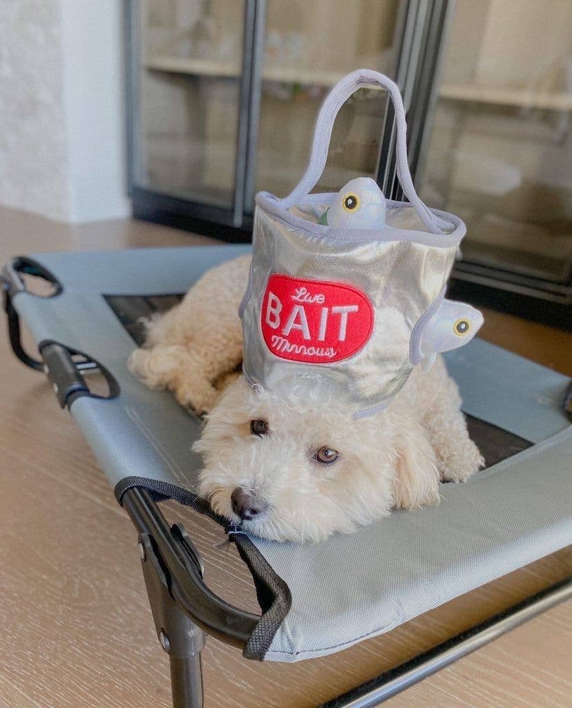 Tall Tails - Tall Tails Bait Bucket Puzzle Dog Toy - 9"
