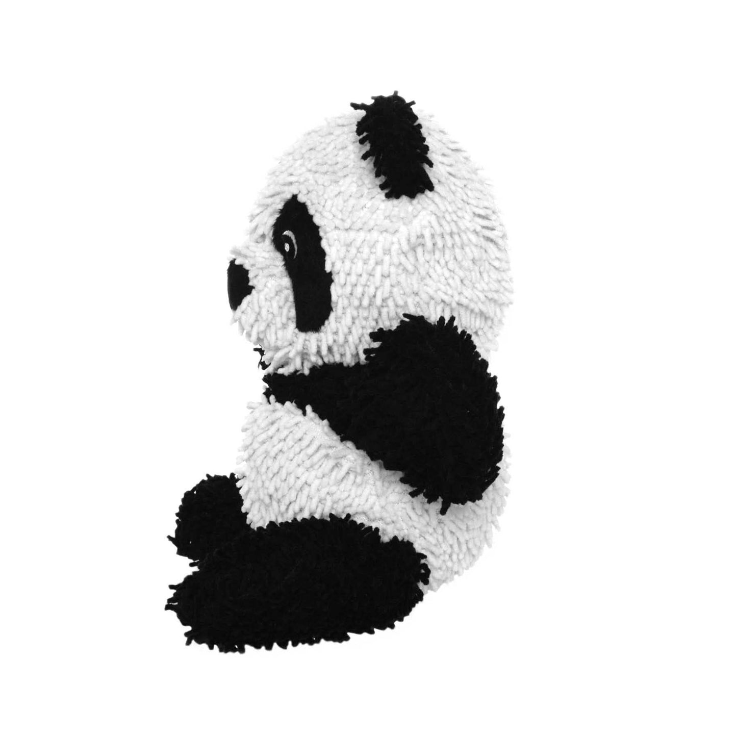 Tuffy Dog Toys - VIP Products - Mighty Microfiber Ball Panda, Durable, Squeaky Dog Toy
