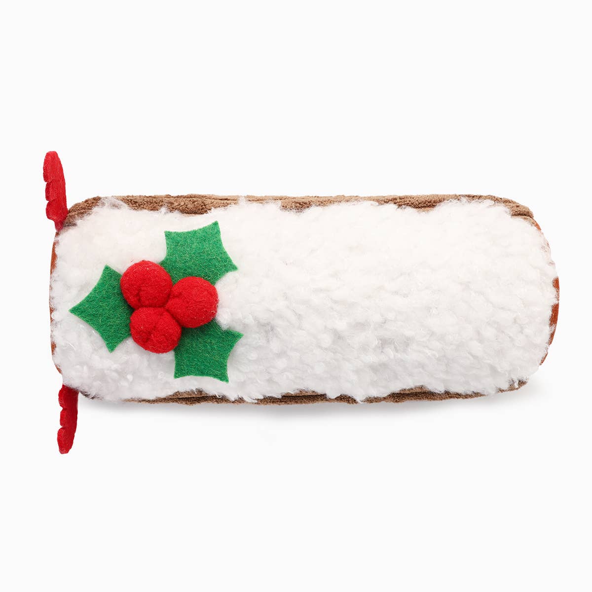 Hugsmart Products Inc - HugSmart Pet - Happy Woofmas | Yule Log - Plush Toy