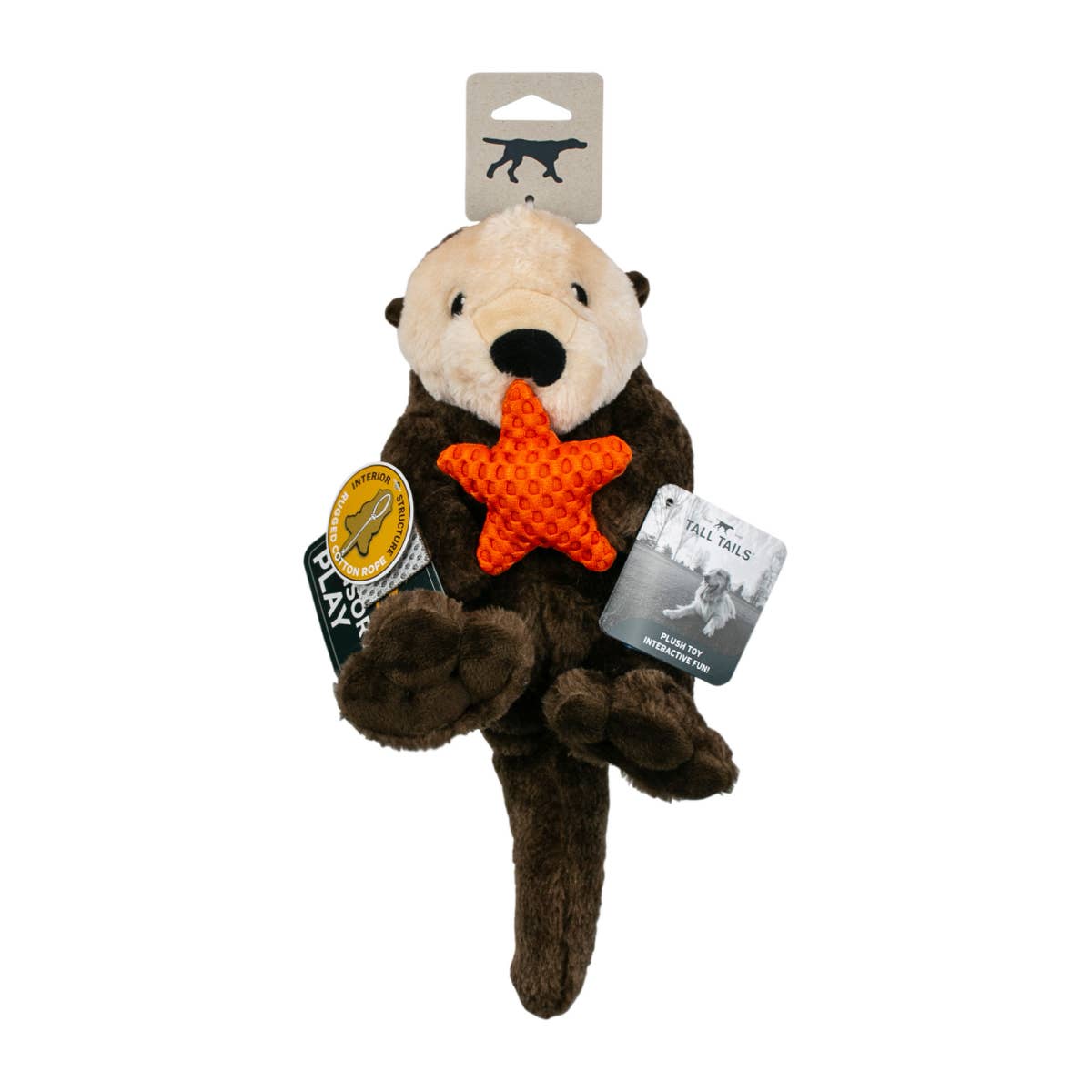 Tall Tails - Otter Rope Body Dog Toy