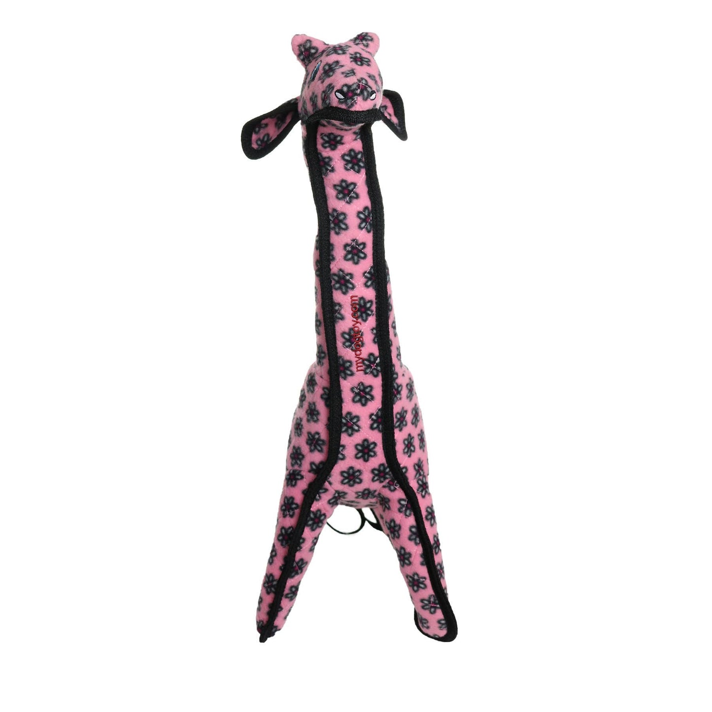 Tuffy Dog Toys - VIP Products - Tuffy Zoo Giraffe Pink, Tough, Durable Dog Toy