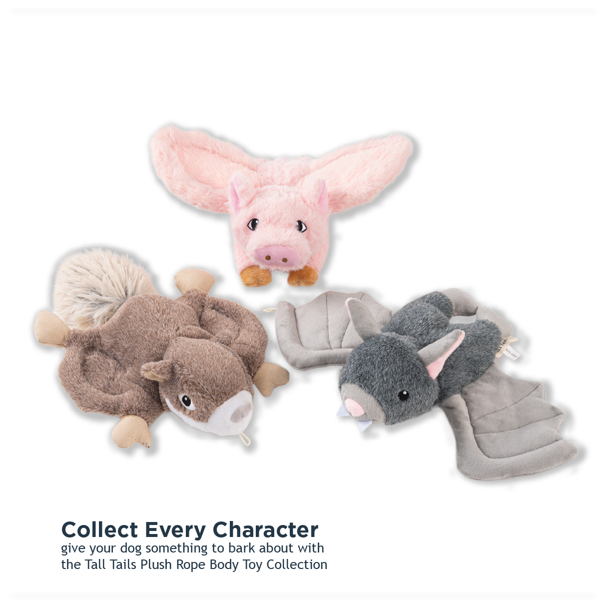 Tall Tails - Bat Fling and Fetch Toy for Dogs