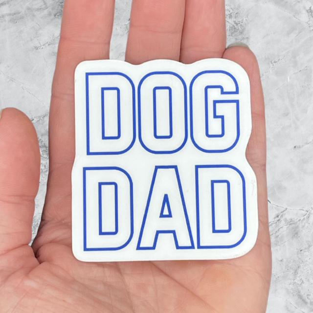 Koira - Dog Dad Vinyl Sticker