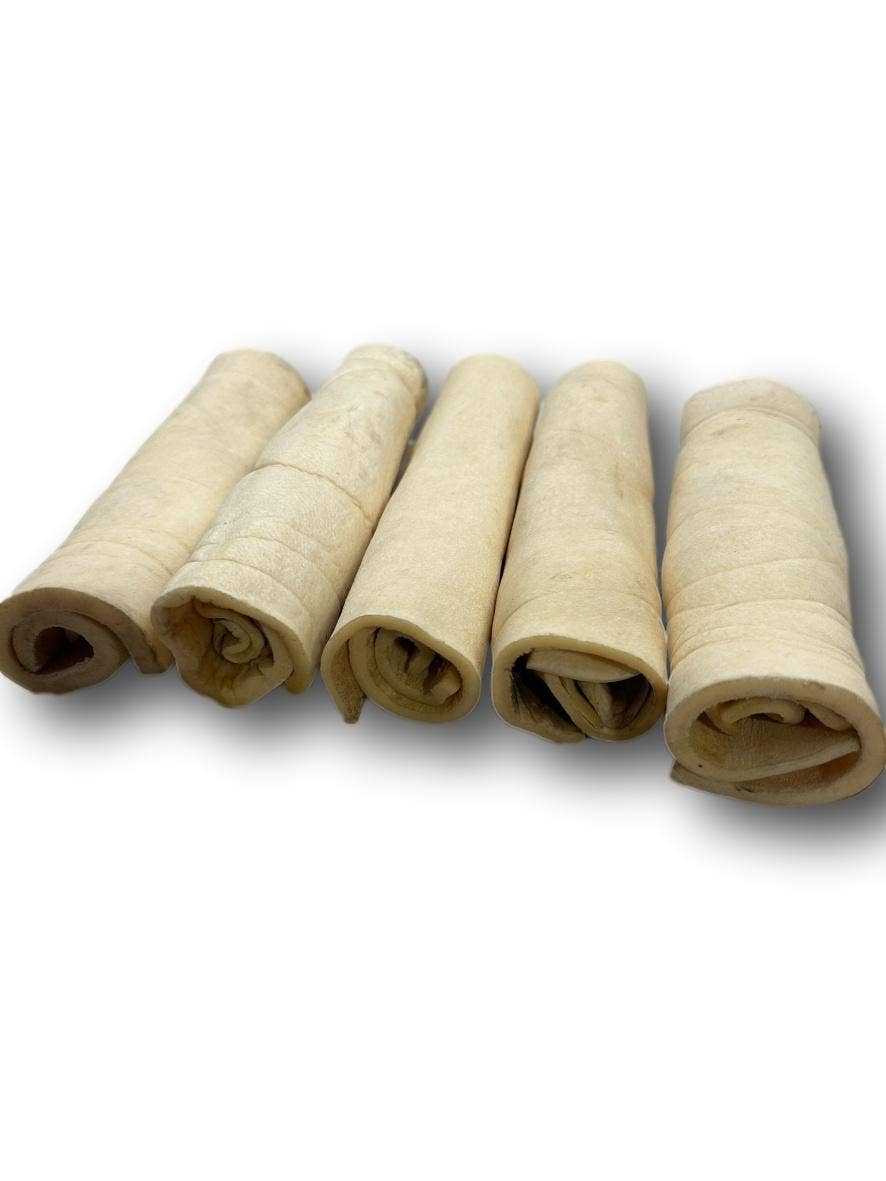 Healthy Dog Chews - Skinny Beef Cheek Rolls 6"(BC06ROLLSK) - Single