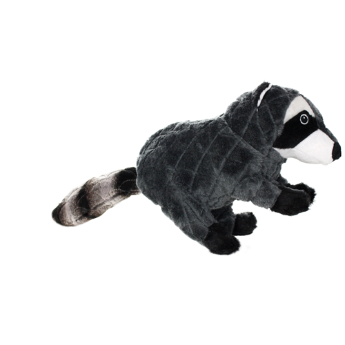 Tuffy Dog Toys - VIP Products - Mighty Nature Raccoon, Plush, Squeaky Dog Toy