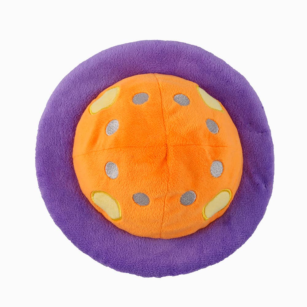 Hugsmart Products Inc - HugSmart Pet - Space Paws | Flip the UFO - Dog Plush Toy