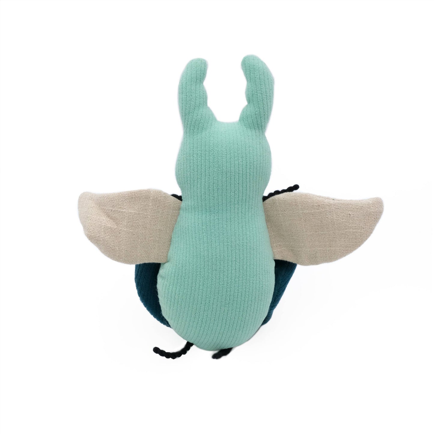 ZippyPaws - EcoZippy Corduroy Critter - Beetle - Dog Toy