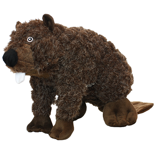 Tuffy Dog Toys - VIP Products - Mighty Massive Nature Beaver, Durable, Plush Dog Toy