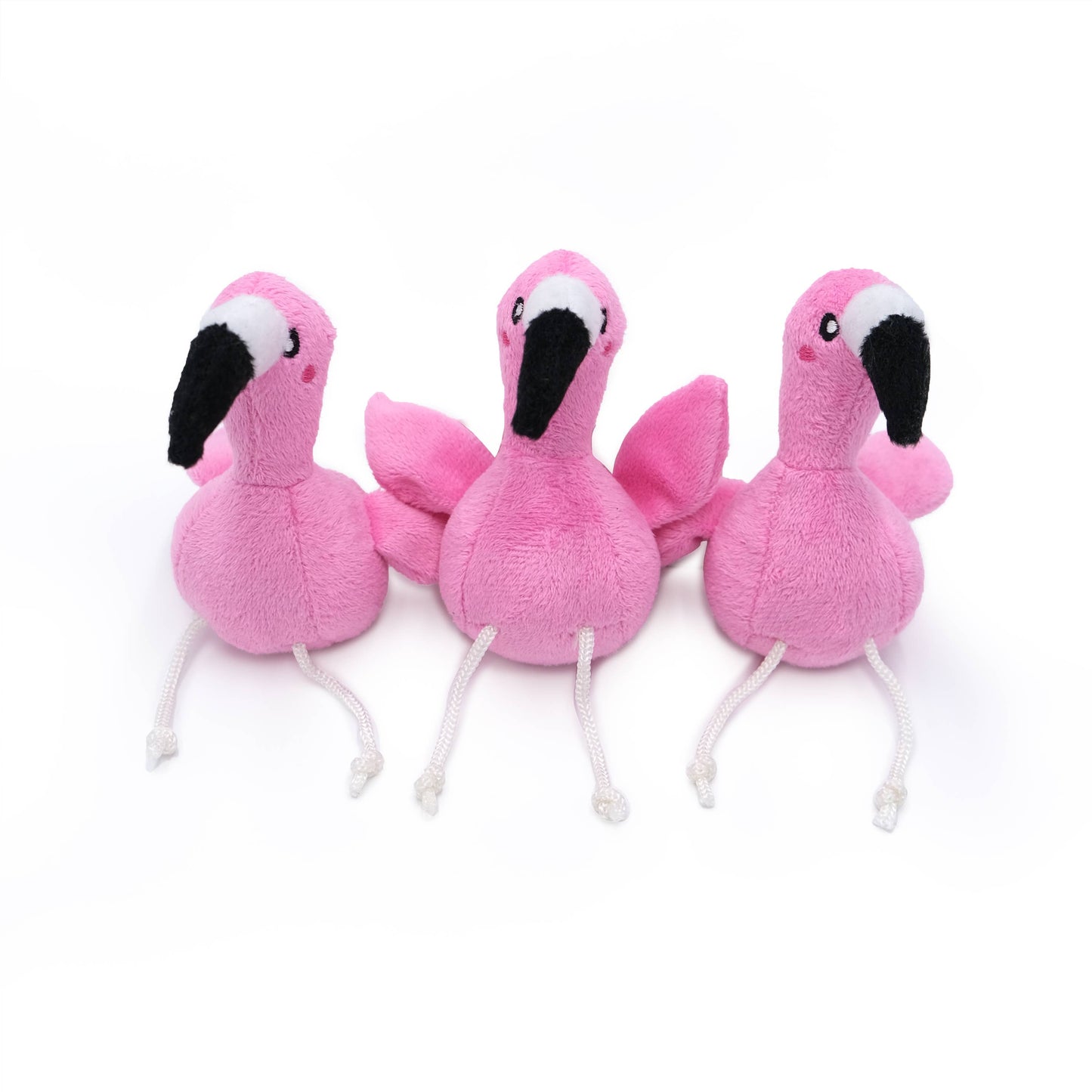 ZippyPaws - Zippy Burrow® - Flamingos in Monstera - Dog Toy