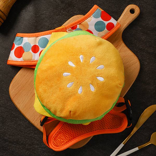 Hugsmart Products Inc - HugSmart Pet– Pooch Pouch | Cheeseburger Backpack