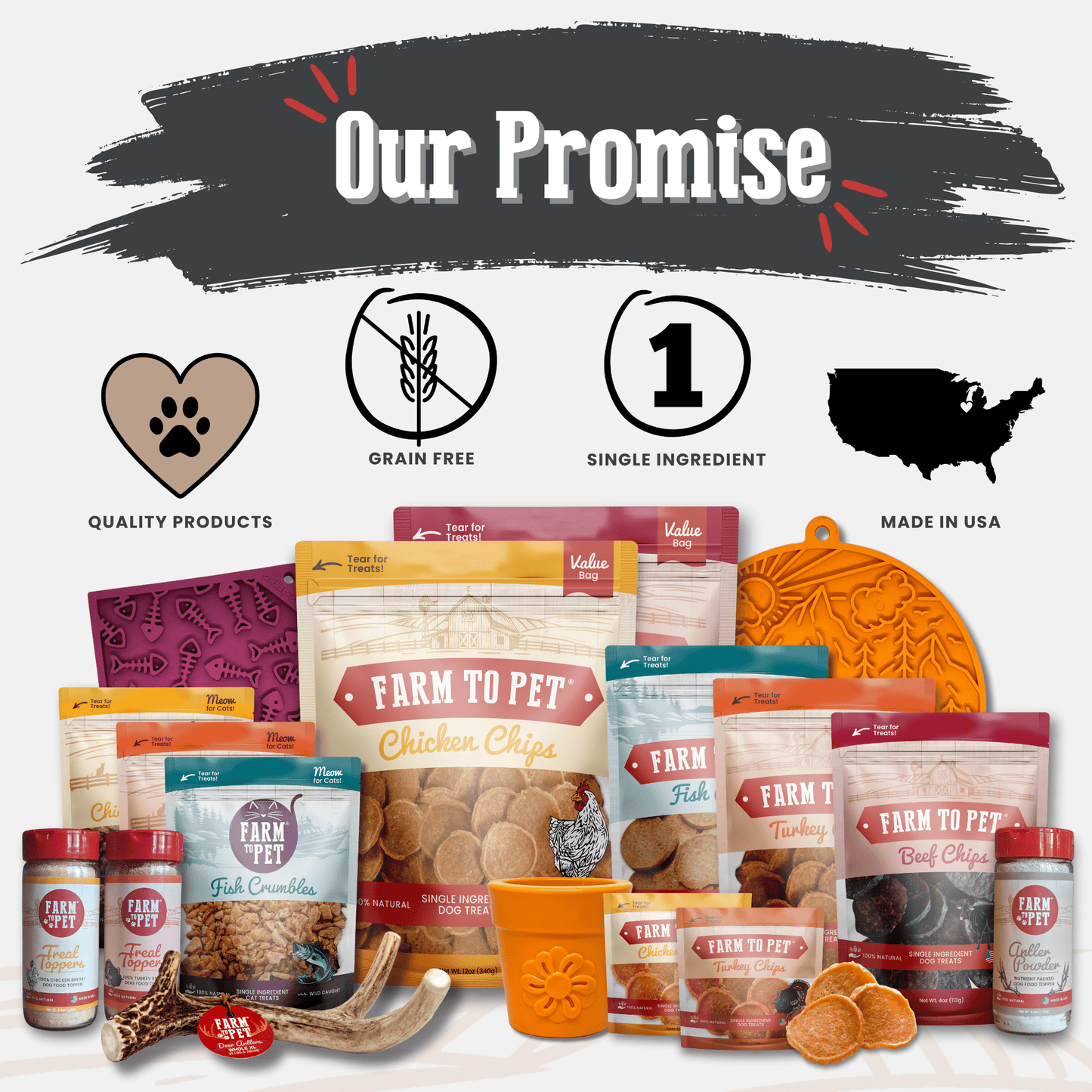 Deer Antler Dog Chews | Organic Chews for Dogs - Doot's Pet LLC Collars For A Cause