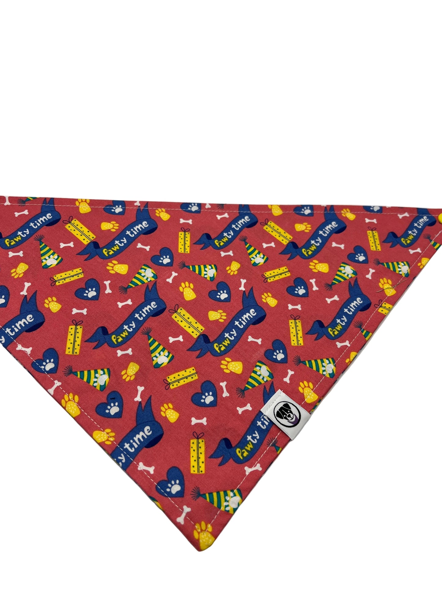 Birthday Pawty Time Dog Bandana