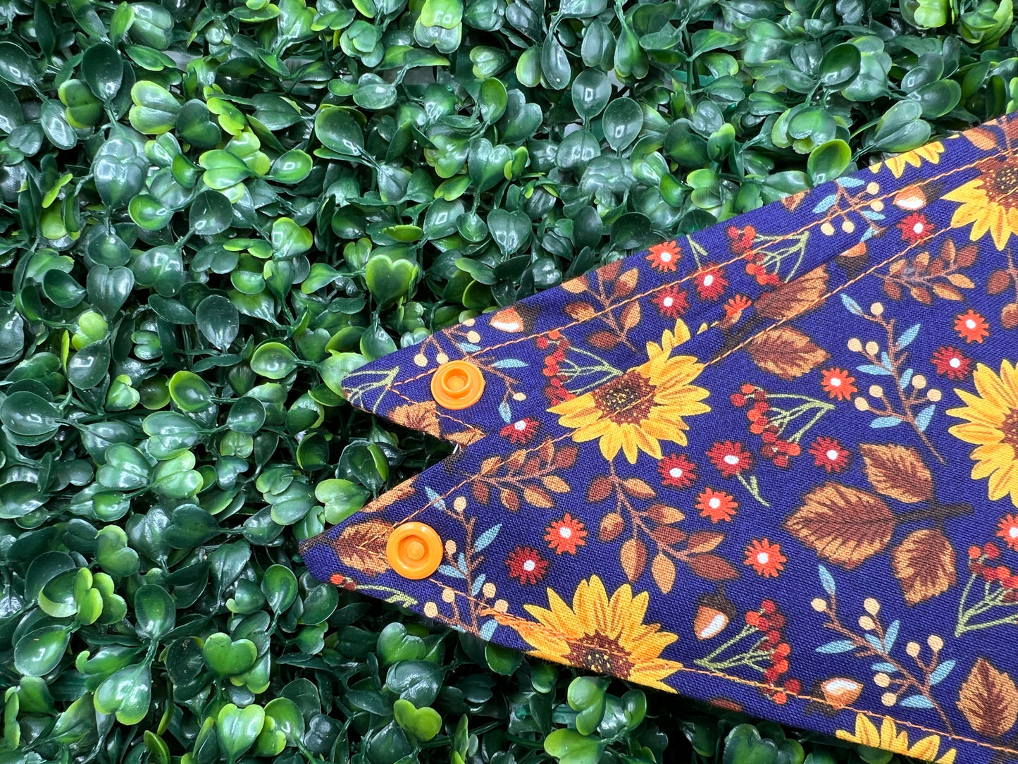 Autumn Sunflowers Bandana