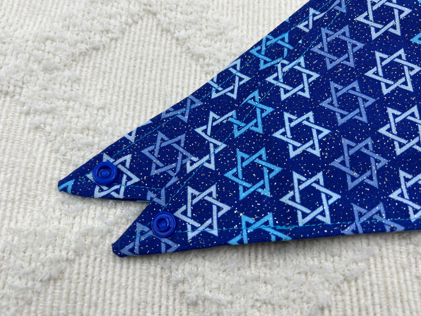 Star of David Glitter Bandana