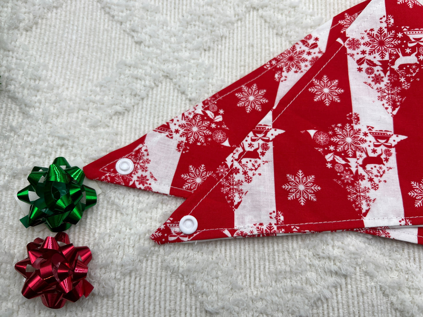Christmas Stripes Bandana