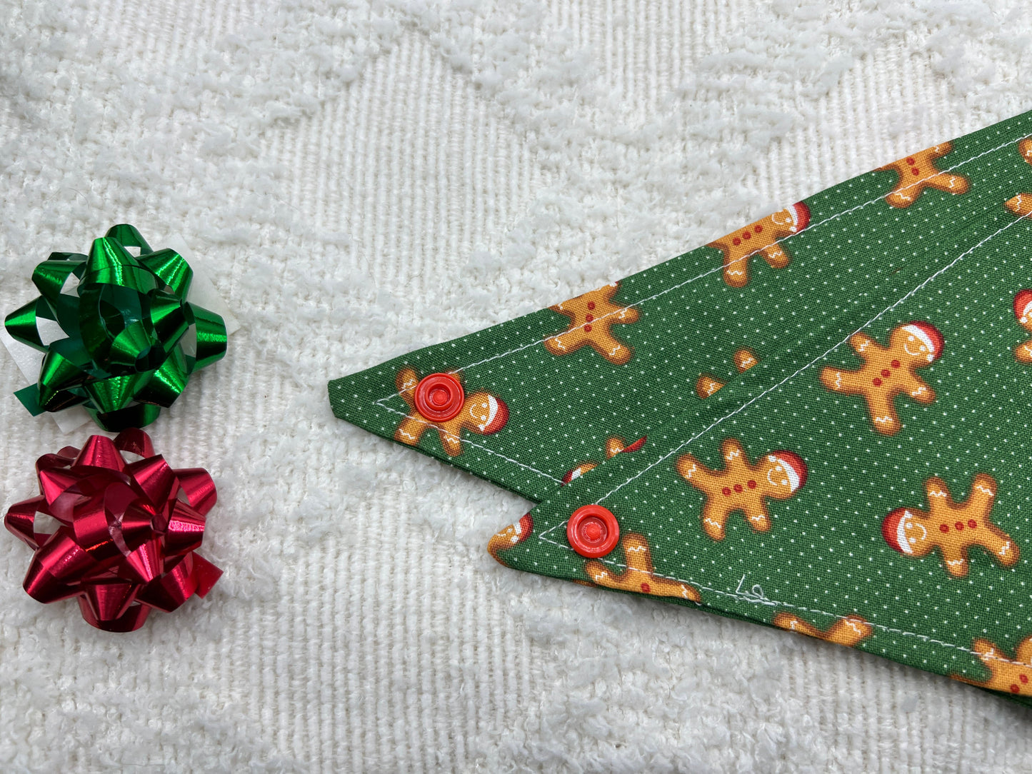 Santa Gingerbread Cookies Bandana