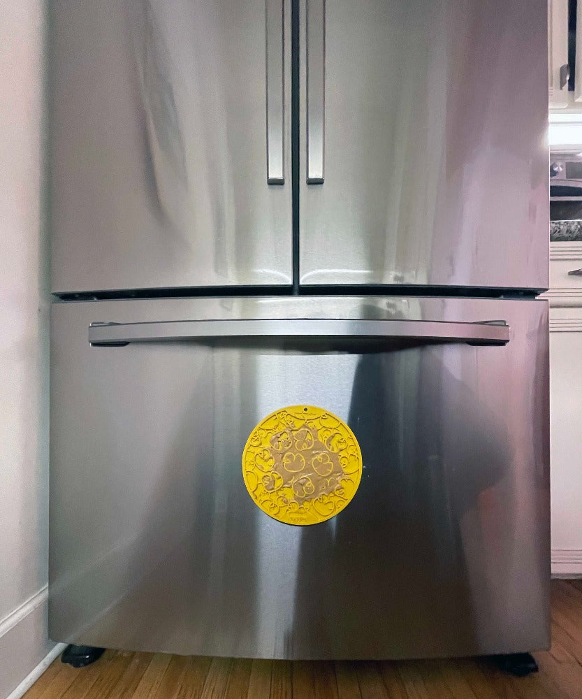 Rubber Duckies emat - Enrichment Lick Mat for Dogs and Cats - with Suction Cups | Bath Time Design | SodaPup USA Made - Doot's Pet LLC Collars For A Cause