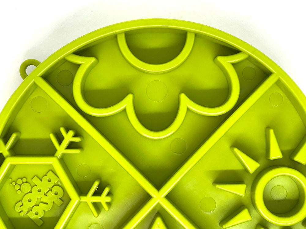 Four Seasons eTray - Shallow Slow Feeder Dog Bowl for Enrichment | USA Made - Doot's Pet LLC Collars For A Cause