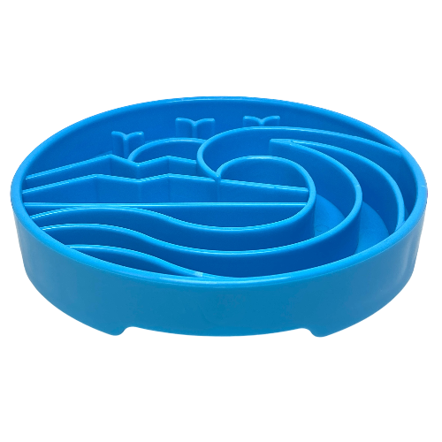 Baja Design eTray - Shallow Slow Feeder Dog Bowl for Enrichment | USA Made - Doot's Pet LLC Collars For A Cause