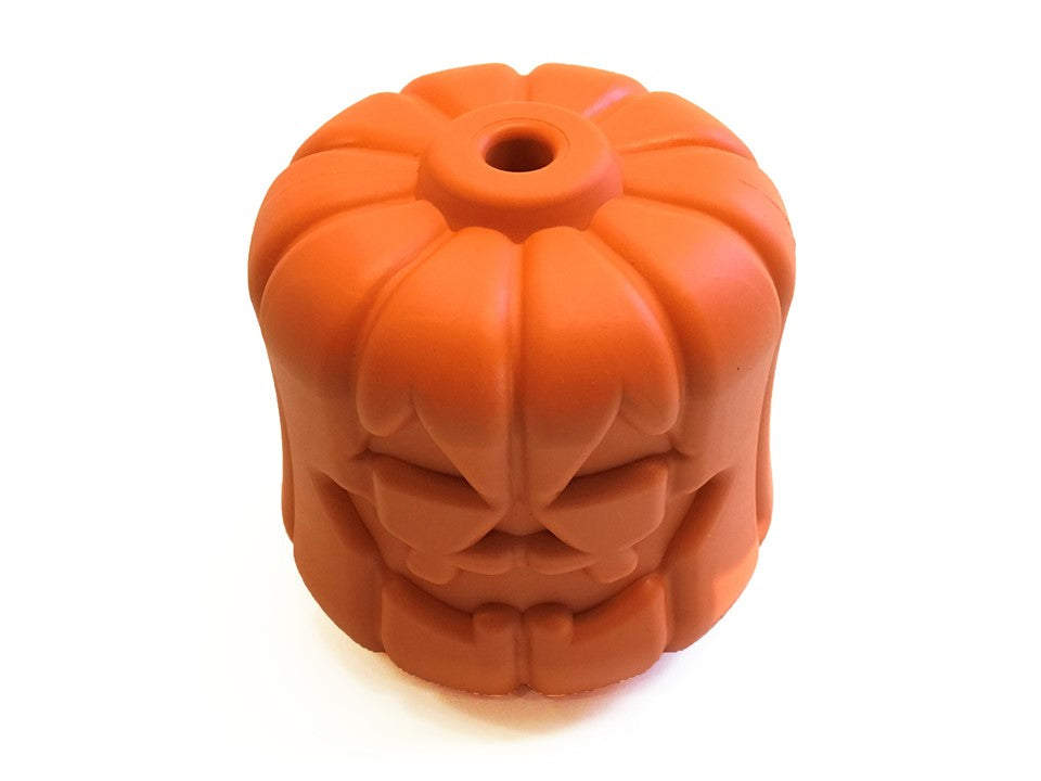 Jack O' Lantern eDispener Durable Rubber Chew Toy & Treat Dispenser - Doot's Pet LLC Collars For A Cause