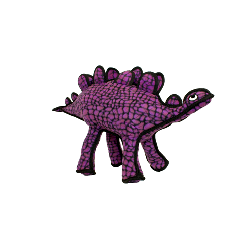 Tuffy Dog Toys - VIP Products - Tuffy Dinosaur Stegosaurus, Tough, Durable Dog Toy