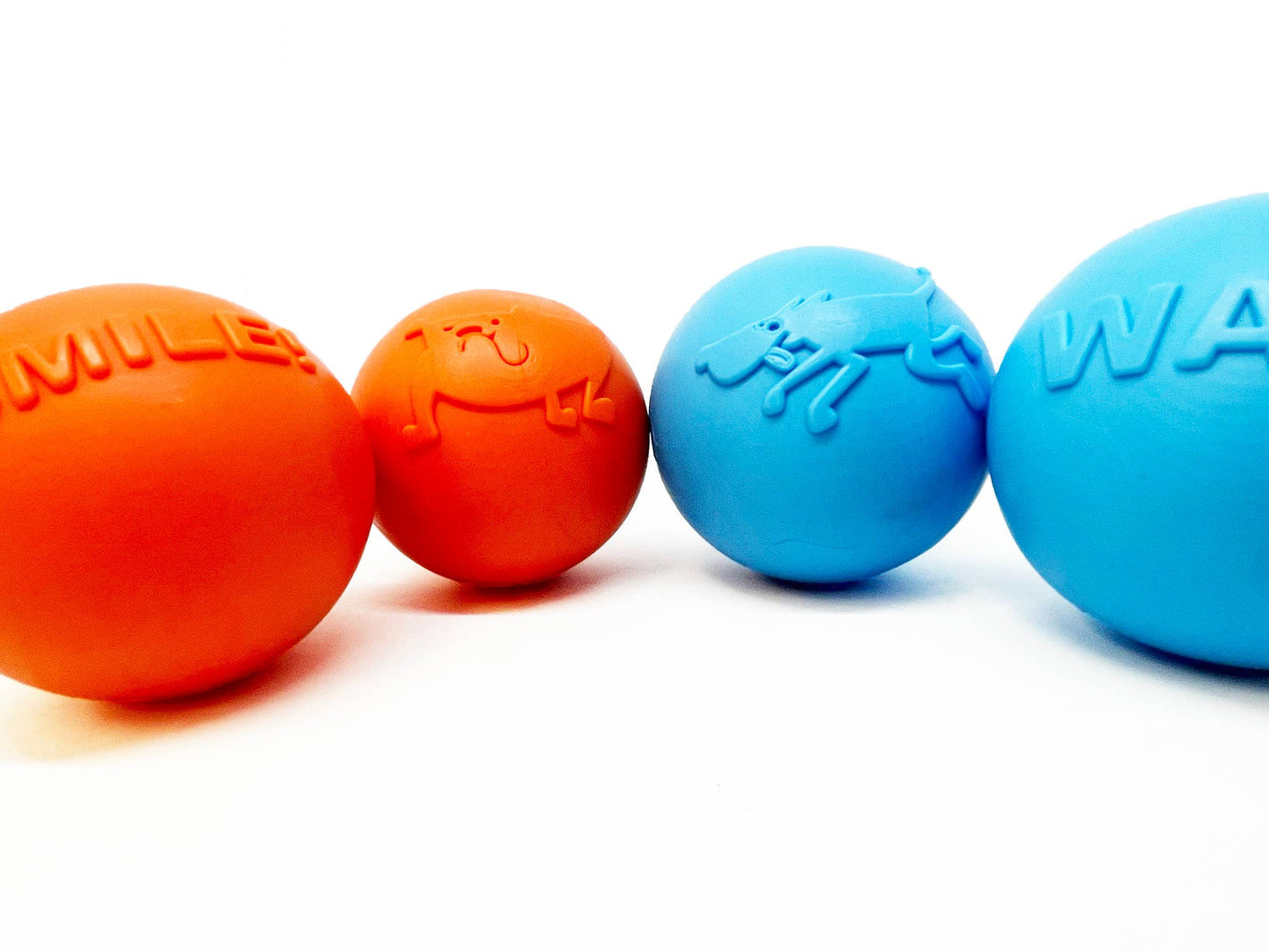 SodaPup - Wag Ball Durable Synthetic Rubber Chew & Retrieving Toy