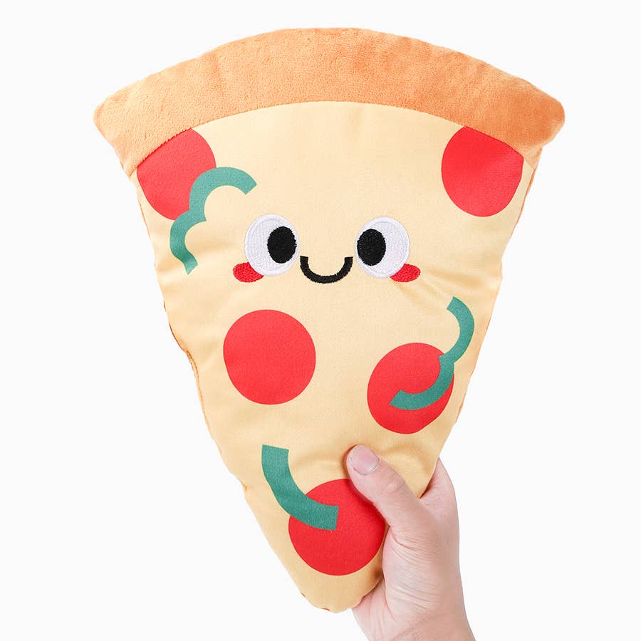 Hugsmart Products Inc - HugSmart Pet - Jumbo Foodie | Pizza - Dog Plush Toy