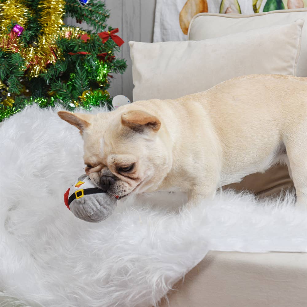 Hugsmart Products Inc - HugSmart Pet - Happy Woofmas | Penguin - Dog Ball Toy