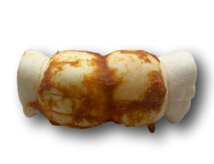 Healthy Dog Chews - Beef Cheek Roll 5″-6” Chicken Wrapped (BC06ROCH) - Single