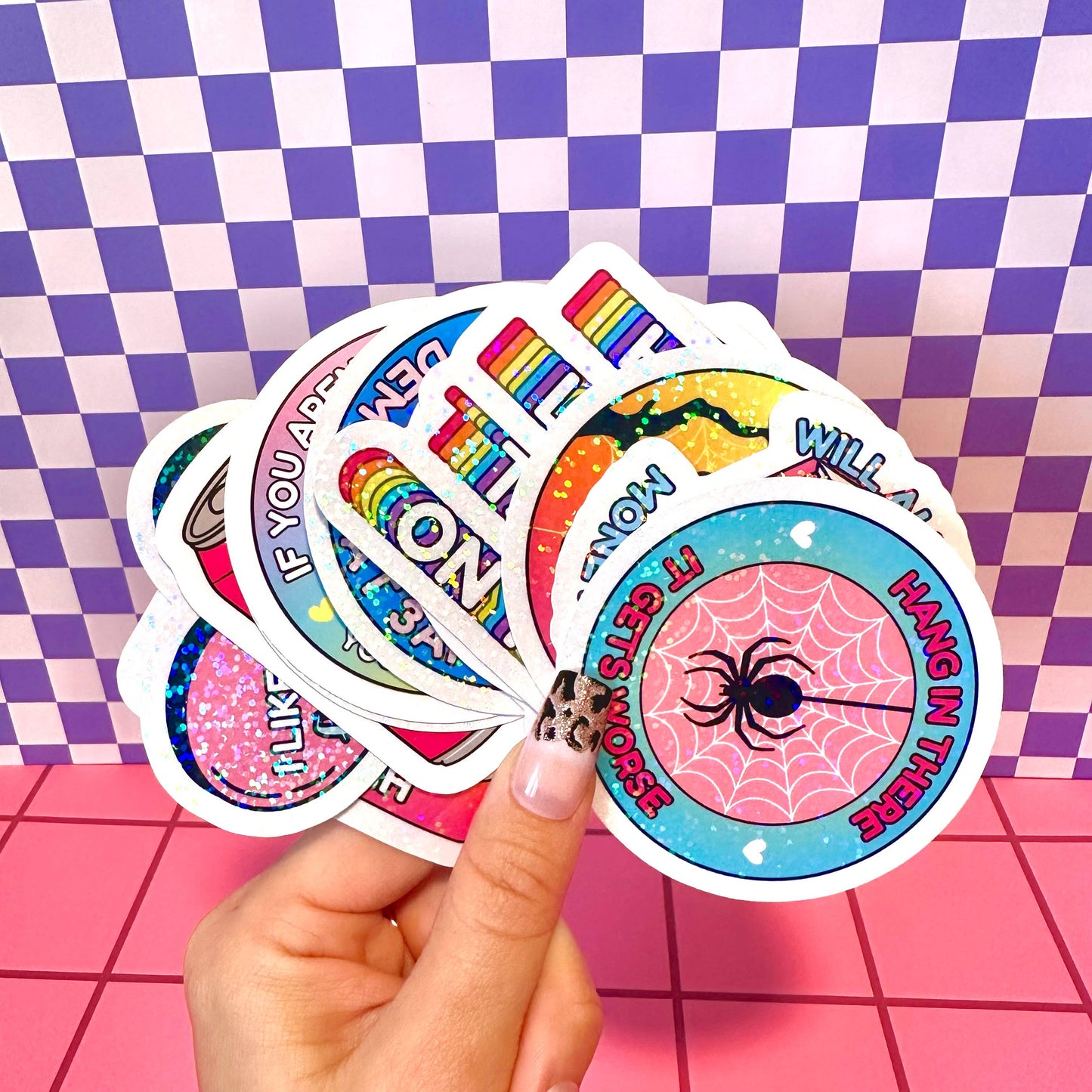 Stickers X Ashley Bexar - Dog Mom Dogs Funny Dog Witchy Waterproof Vinyl Sticker - Matte / I want LOOSE stickers
