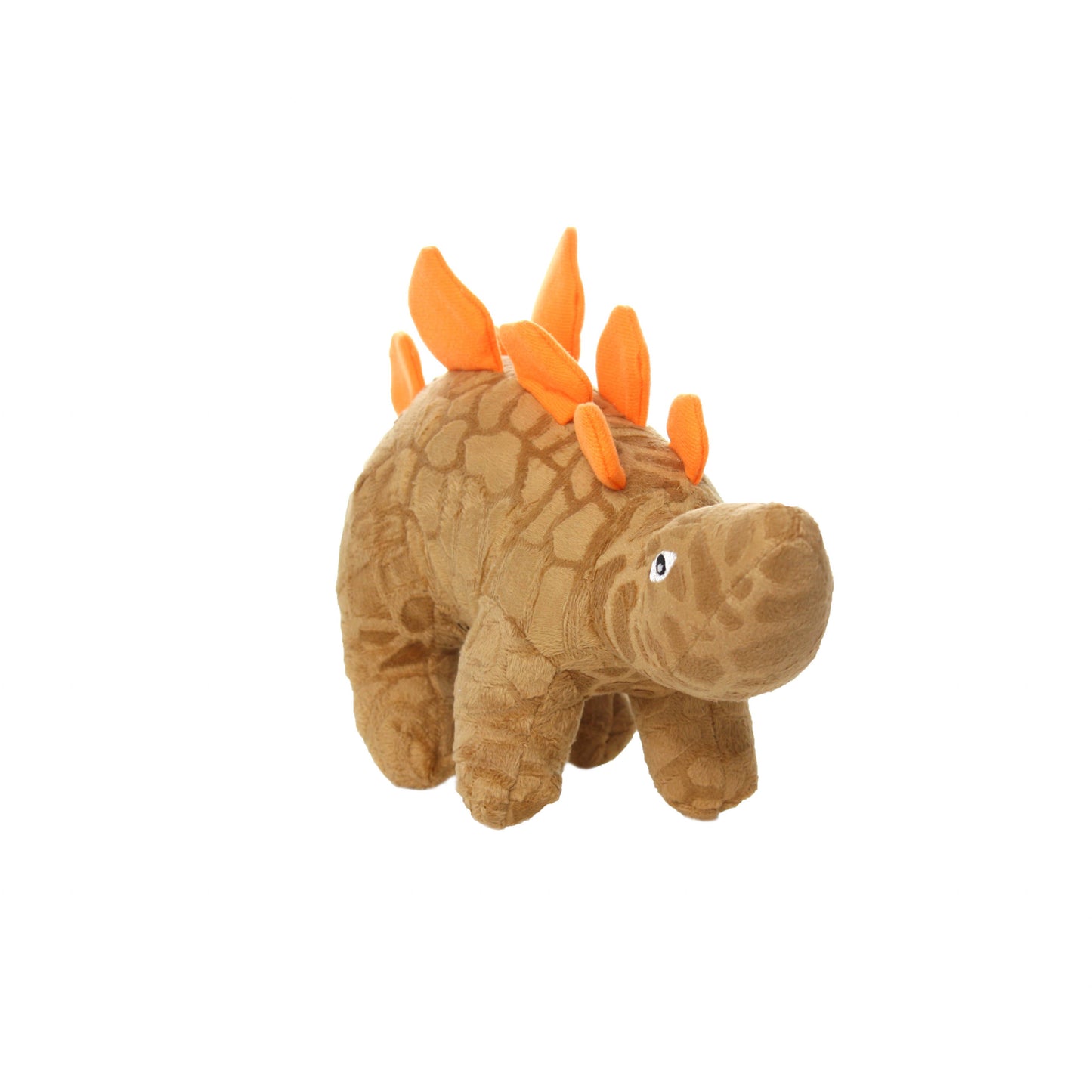 Tuffy Dog Toys - VIP Products - Mighty Dinosaur Stegosaurus, Plush, Squeaky Dog Toy