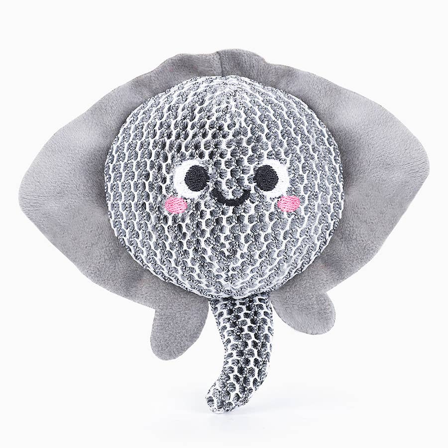 Hugsmart Products Inc - HugSmart Pet - Ocean Pals | Stingray - Dog Ball Toy